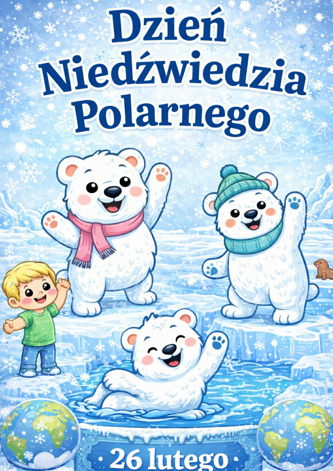 dzień niedźwiedzia polarnego 50 stron