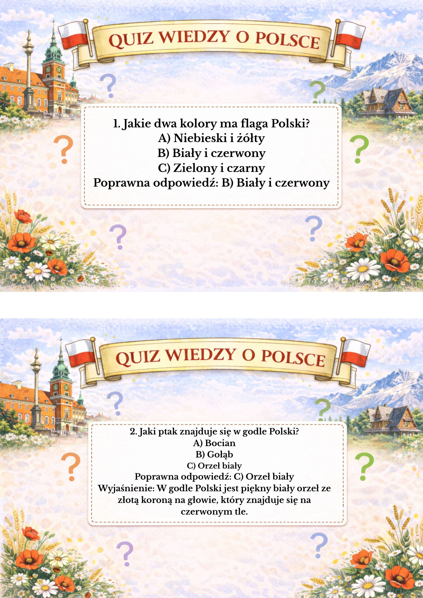 materiały na 65