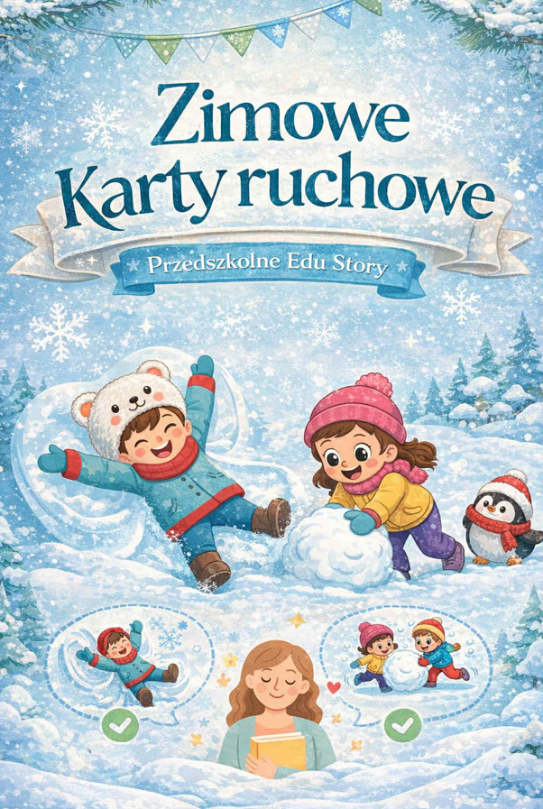 zimowe karty ruchowe 15 kart
