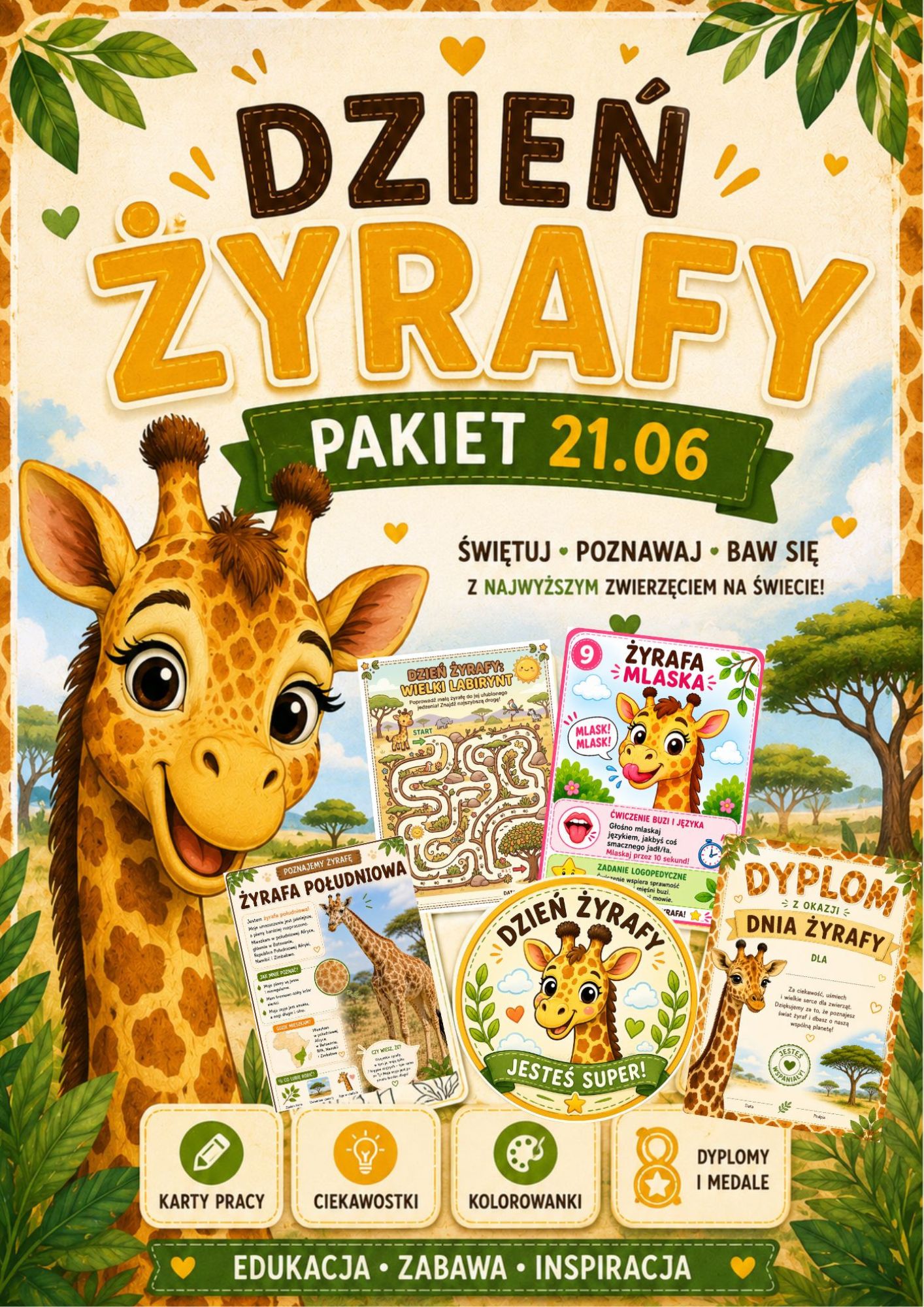 Darmowy pakiet edukacyjny „Dzień Oceanów” – 60 stron gotowych materiałów do pobrania! przedszkolne edustory 1