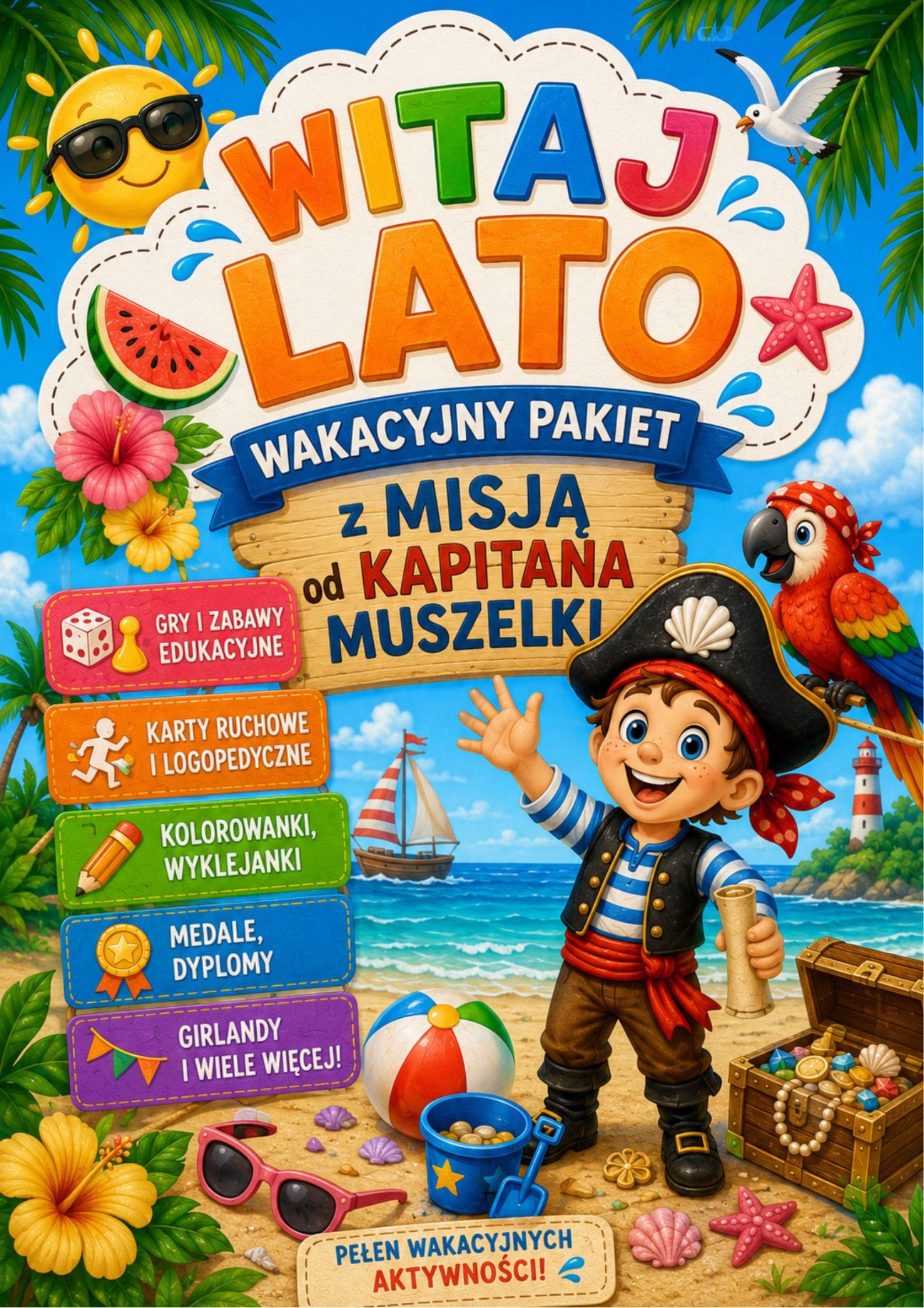 Darmowy pakiet edukacyjny „Dzień Oceanów” – 60 stron gotowych materiałów do pobrania! przedszkolneedustory 1