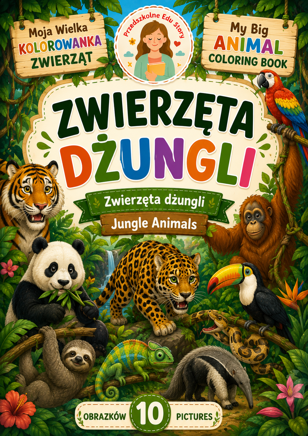 DARMOWE KOLOROWANKI JEDNOROŻCÓW! + PREMIERA E-BOOKA "MOJA WIELKA KOLOROWANKA ZWIERZĄT" b3c9c129 1776 462d 9d17 6288e8fa6ff2