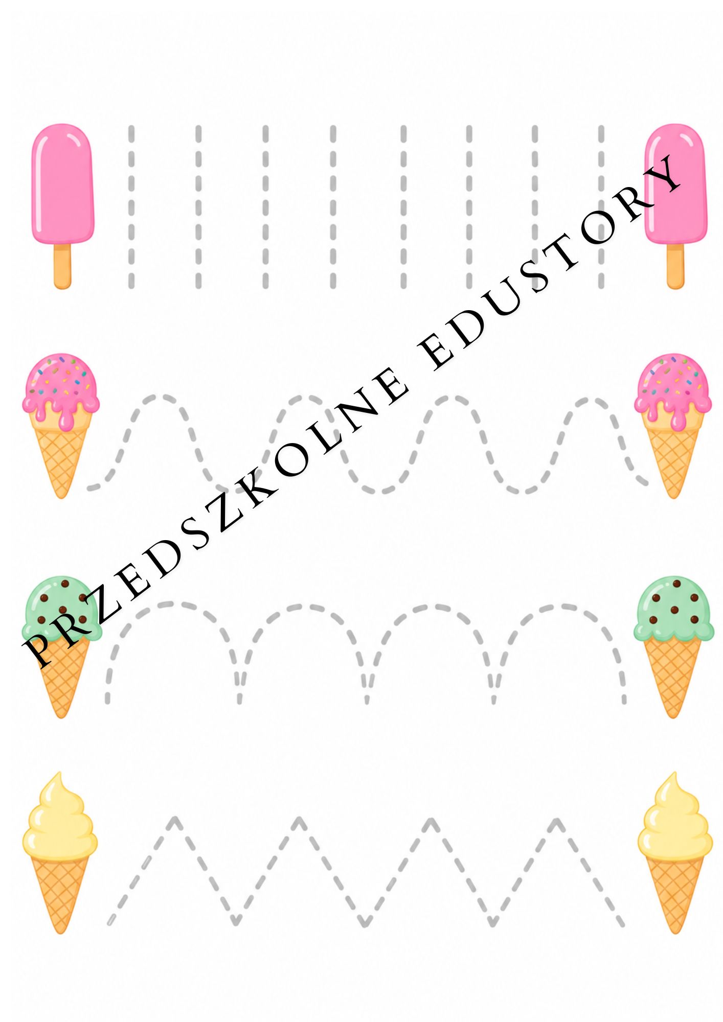 Dzień Lodów – bogaty pakiet edukacyjny dla przedszkolaków 3–6 lat🍦🍨🍦 przedszkolne edu story 11