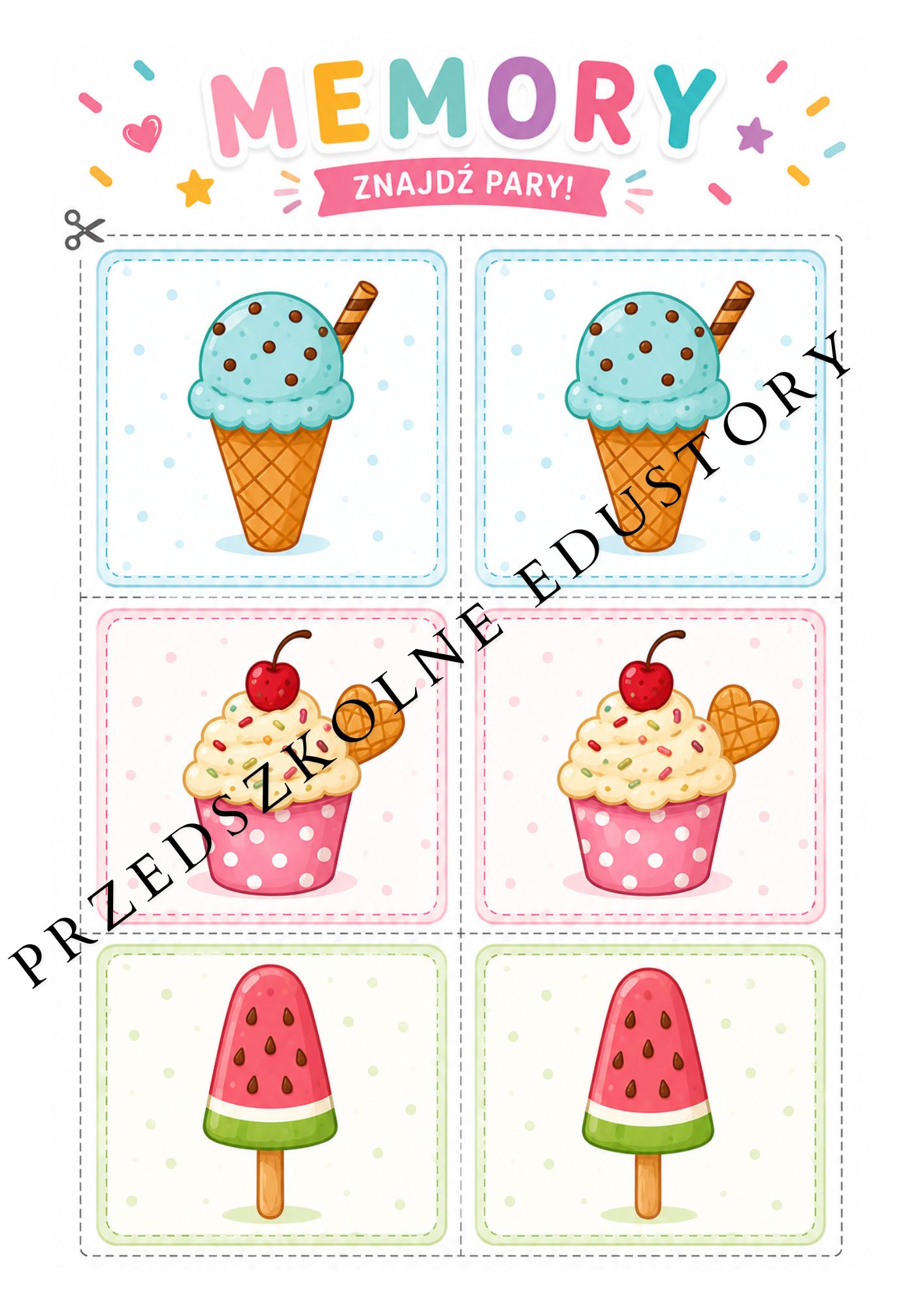 Dzień Lodów – bogaty pakiet edukacyjny dla przedszkolaków 3–6 lat🍦🍨🍦 przedszkolne edu story 17