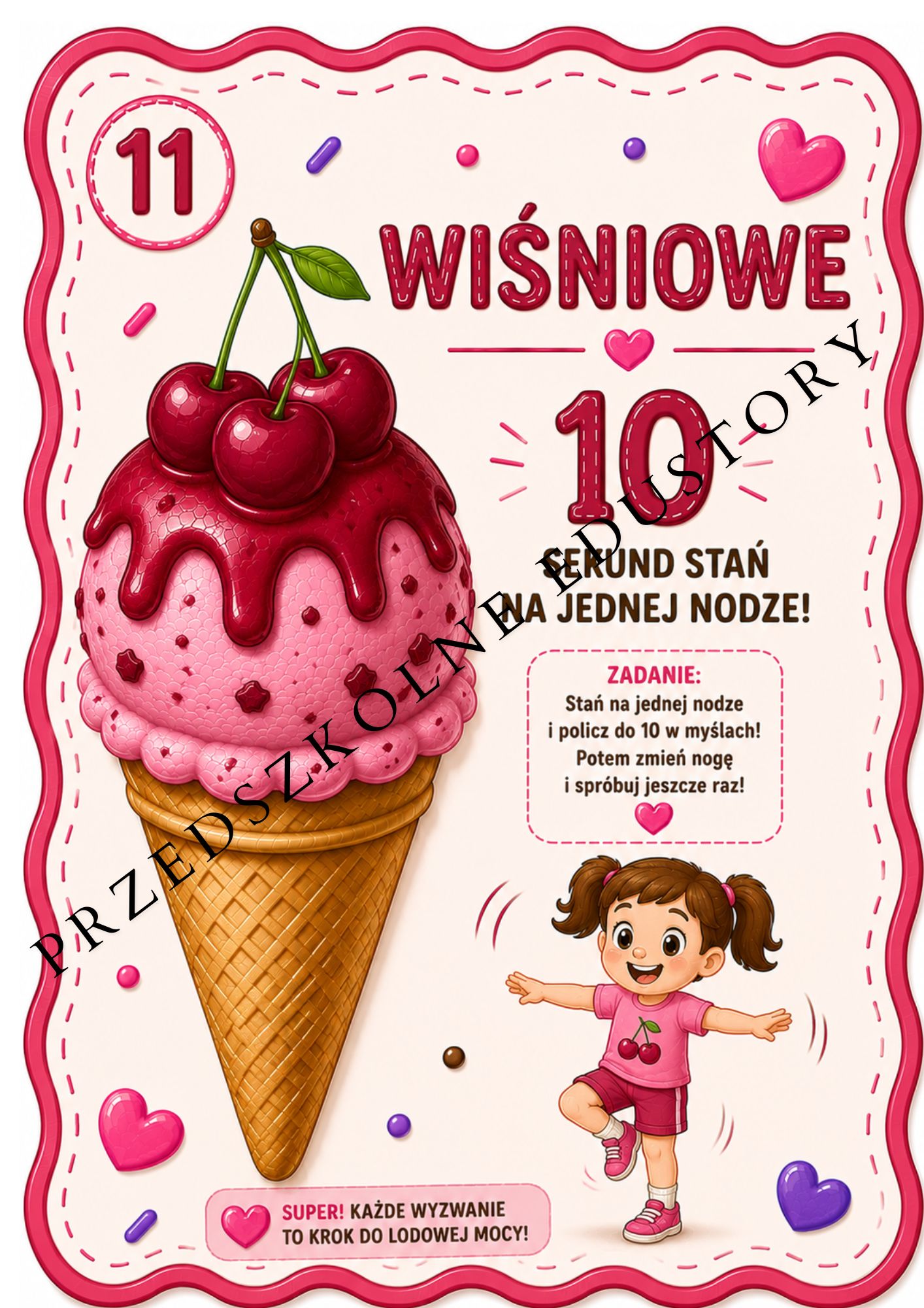 Dzień Lodów – bogaty pakiet edukacyjny dla przedszkolaków 3–6 lat🍦🍨🍦 przedszkolne edu story 24